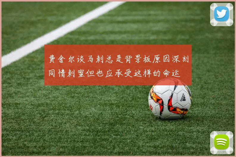 费舍尔谈马刺总是背景板原因深刻同情刺蜜但也应承受这样的命运